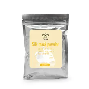 Schönheits produkte Gesichts maske Hautpflege Kollagen Best SPA Peel Rose Vegan Grün Hautpflege produkte Seidenstoff Gesichts maske Pulver