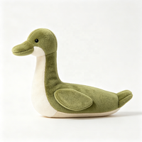 Jouet en peluche canard super doux sur mesure en coton PP, unisexe, OEM, vente en gros, approvisionnement en vrac pour petits animaux
