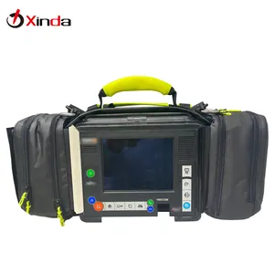 Bolsa de transporte para instrumento médico, bolsillo lateral con cremallera de acceso rápido, para Monitor de ELA