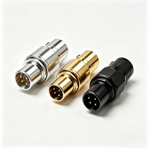 Carcasa Metálica Circular para Conector de Sensor Automotriz de Acero Inoxidable Personalizada CNC, Mecanizada por Torneado y Fresado CNC - Product Image 1