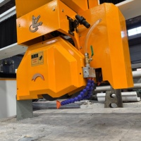 Machine de découpe de granit à infrarouge monobloc intelligente CNC Xianda pour dalles de construction