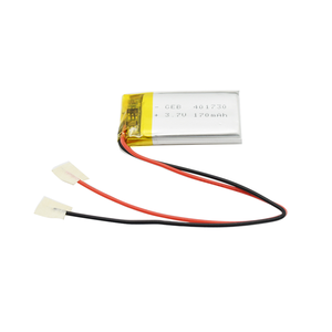 GEB 스몰 사이즈 스퀘어 리포 <span class=keywords><strong>3.7v</strong></span> 601620 401730 150mAh 170mah <span class=keywords><strong>180mAh</strong></span> 200mAh 250mAh 리튬 폴리머 충전식 배터리 - Product Image 3