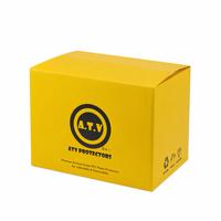 Boîtes d'expédition en carton ondulé imprimées offset pour l'archivage et la protection des objets de collection, carton de rangement et d'expédition pour souvenirs, emballage de marque