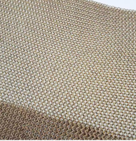 Malla Metálica de Acero Inoxidable con Anillos Circulares Entrelazados, Alta Resistencia a la Tracción, Tejido Plano Flexible, Personalizable