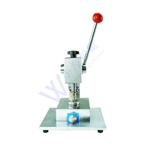 Factory wholesale lab coin cell electrode separator disc cutting punching machine