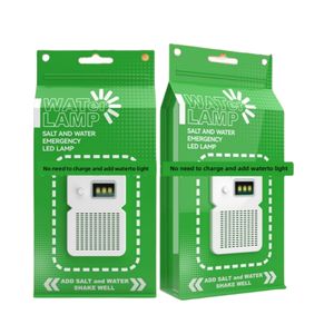 Productos respetuosos con el medio ambiente Lámparas de luces LED DE EMERGENCIA portátiles activadas con agua salada para acampar Desastre de emergencia - Product Image 1