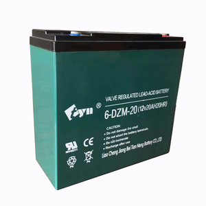 Batería VRLA de ciclo profundo AGM de plomo-ácido sellada recargable de 12V 20Ah <span class=keywords><strong>para</strong></span> UPS, energía solar, coches eléctricos, carritos de golf e iluminación - Product Image 1