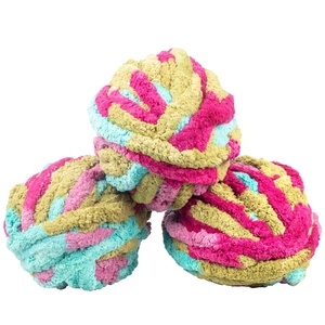 3cm Super Thick 250g/skeins Polyester Chenille Blanket Yarn Hand Knitting Chunky Yarn High Strength for DIY Crochet Blankets - Product Image 4
