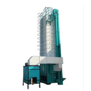 Farm Machines Vertical Drying Paddy 15 Tons Hot Air Circulating Grain Dryer With Low Consumption