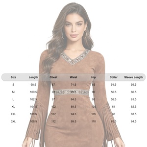 <b>Cowgirl</b> Western Dance <b>Dress</b> Women Faux Suede Fringe Line Dance Costume V Neck Embroidered Bodycon Mini <b>Dress</b> Back Keyhole - Product Image 6
