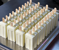 Machine à glaces multi-moules personnalisée, haute efficacité, pour la fabrication de sucettes glacées, refroidissement rapide