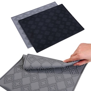 Alfombrillas de silicona para secado de platos, accesorio resistente al calor para cocina, 40x30cm - Product Image 1
