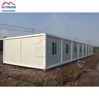 Maroc Tremblement de terre Reconstruction Container House Maison De Conteneur Pliable Maison Mobile Demontable Home Assembler House Frame