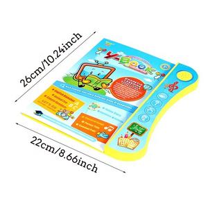 Juguete educativo para niños, Libro Electrónico de aprendizaje de inglés para niños, aprendizaje del alfabeto, números, <span class=keywords><strong>canciones</strong></span> e historias - Product Image 2