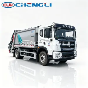 รถบรรทุกขยะไฟฟ้า Dongfeng16m ³ ไฟฟ้า210kwh พร้อมแบตเตอรี่ catl สำหรับการสุขาภิบาลในเมือง - Product Image 3