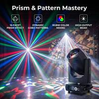295W 14R Beam Moving Head Bühnenlicht Doppelprisma IP33 Ra95 2000-8500K DJ Club Sharpy Effekt