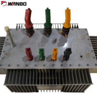 Transformateur de puissance immergé dans l'huile à bobinage multiple en aluminium triphasé 50/60Hz Wanbo-102 630-1000kVA 11kV/22kV 400V/230V
