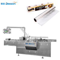 Machine de Carton de rouleau de Film complètement automatique, Machine d'emballage de boîte de papier d'aluminium, Machine d'emballage de Carton de rouleau de Film en plastique