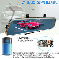 Câble abaisseur de tension 12V 24V vers 5V 2A pour caméra de voiture, DVR, GPS avec protection contre les basses tensions, accessoires automobiles
