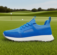 Chaussures de golf en maille légère pour hommes, baskets de performance imperméables pour l'entraînement des golfeurs