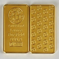 Pièce commémorative en fer - Cadeau artisanal carré et objet de collection, pièce commémorative en or de banque suisse emballée individuellement