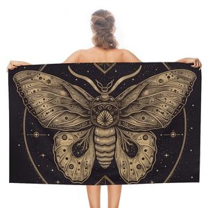 Nhà Máy bán hàng trực tiếp Bohemian bướm in nhanh khô sợi nhỏ bãi biển khăn cho thể dục thể thao - Product Image 1