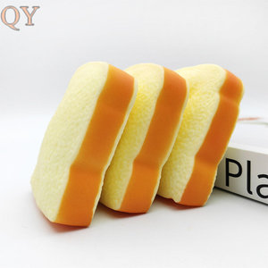 QY Pain Tranche Squishy Lent Rising Toast Squeeze Jouet Doux Soulagement Du Stress Sensoriel Fidget Nouveauté Cadeau pour - Product Image 4