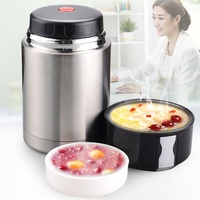 Pot à aliments Thermos de haute qualité, conteneur alimentaire sous vide en acier inoxydable, pot à Double paroi 800 de 304 ML