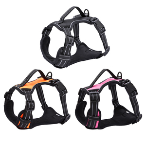 Harnais de course pour <span class=keywords><strong>chien</strong></span> d'aventure léger à motif solide Support de rupture multi-usage en nylon durable testé pour les chiens de travail - Product Image 1