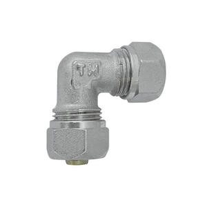 Conector de doble curvatura Tiemme de 32 mm para accesorios de fontanería de manguera multicapa - Product Image 1