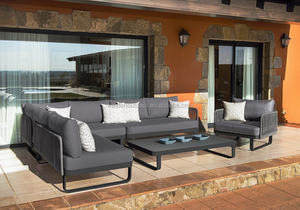 Mobili <span class=keywords><strong>Da</strong></span> Giardino/patio/Divano <span class=keywords><strong>Da</strong></span> Giardino <span class=keywords><strong>In</strong></span> Alluminio spazzolato con la <span class=keywords><strong>Plastica</strong></span> di Legno Caffè Tavolo Mobili <span class=keywords><strong>Da</strong></span> Salotto - Product Image 3