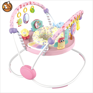 Adjustable Height Multifunctional Baby V-Shaped <strong>Jumper</strong> and Activity Center Jumping Chair with Plastic Frame - Product Image 3