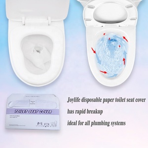 Günstiger Preis <span class=keywords><strong>Gute</strong></span> Qualität Hygienischer Schutz Faltbarer Spülbarer Toilettensitz-Papierbezug - Product Image 3