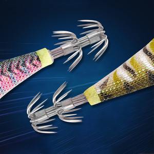 <span class=keywords><strong>EGI</strong></span> Squid Jig Señuelos Material de plástico duro Octopus Jigs para pesca de salmón Deep Sea Squid Wobler - Product Image 6