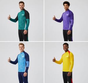 Conjunto Deportivo de Felpa Premium para Hombre 2025/2026, Sudadera Casual con Cremallera para Entrenamiento de Fútbol Europeo - Product Image 3
