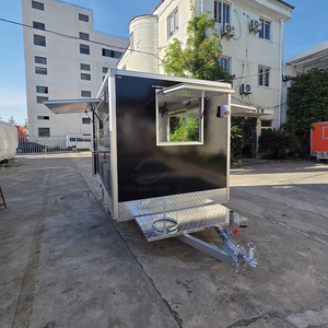 Carrello per Caffè e Succhi all'Aperto, Carretto per Hot Dog, Rimorchio per Pizza e BBQ, Produttore di Cucine Mobili, Camion Gelateria, Food Truck <span class=keywords><strong>Medallo</strong></span> - Product Image 2