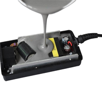 Borzer 0.5W 1:1 adhésif composé d'empotage de mastic conducteur thermique en silicone noir pour éclairage LED de onduleur de batterie