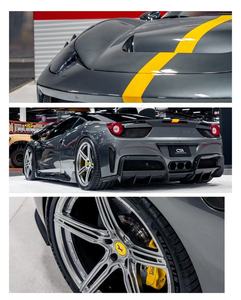 Kit Carrozzeria in Fibra di Carbonio per <span class=keywords><strong>Ferrari</strong></span> 458, Paraurti Anteriore e Posteriore Vors, Minigonne Laterali, Cofano, Parti Auto 458 - Product Image 3