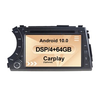 Système de carrosserie automobile PX6 pour Ssangyong Kyron Actyon Micro 2005 + Android 10, Radio stéréo de voiture avec Navigation GPS, stéréo automatique