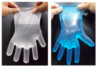 Gants jetables résistants et imperméables, fins, en plastique, personnalisables pour usage domestique, services OEM disponibles