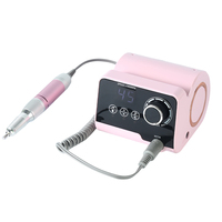 Machine à ongles professionnelle de bureau 65W à forte puissance, ponceuse à ongles à vitesse réglable avec pédale pour manucure, pédicure et spa
