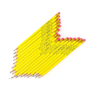 Lápices de Madera <span class=keywords><strong>Sansan</strong></span> con Logotipo Personalizado, Múltiples Colores, Forma Triangular, Juego de Regalo HB con Borrador de Goma de 7 Pulgadas - Product Image 6