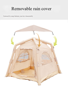 Instant Inflatable Camping <b>Tent</b> 60s Quick Setup <b>Waterproof</b> Pop-Up Air <b>Tent</b> for Family Outdoor Overnight Adventures - Product Image 2