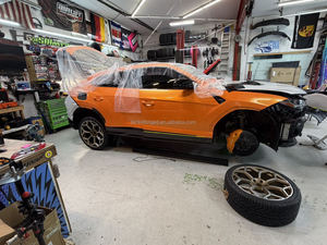 Jantes en alliage d'aluminium forgées de 23 pouces, couleur or champagne, 5x130, pour Lamborghini Urus <span class=keywords><strong>Performante</strong></span>, pour Audi Q8, pour Peugeot 408 GT - Product Image 5