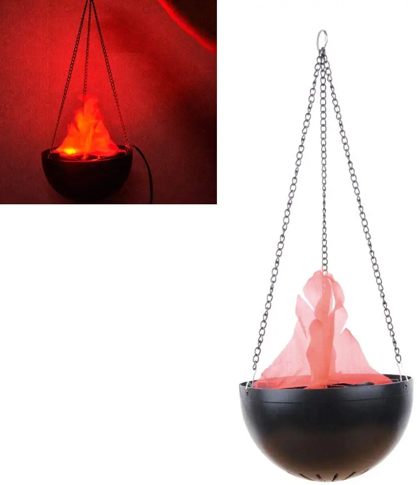 Künstliche 3D flackernde Lagerfeuer Led Bühnen tisch Brazier Flame Effect Lichter Licht gefälschte Seide Feuer lampe Halloween Dekoration