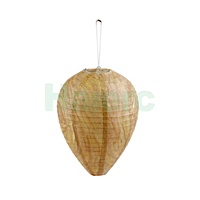 Lanterne répulsive contre les guêpes en papier écologique et tissu imperméable Haierc, déguisement de guêpe suspendu, nid de guêpes