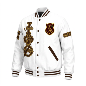Veste universitaire élégante Iota Phi Theta pour l'hiver, avec logo frontal, écologique, chaude, confortable, durable et professionnelle - Product Image 1