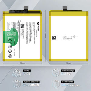 Tlida B-C1<span class=keywords><strong>แบ</strong></span><span class=keywords><strong>ต</strong></span>เตอรี่ลิเธียมไอออน2500มิลลิแอมป์ชั่วโมงสำหรับ <span class=keywords><strong>VIVO</strong></span> <span class=keywords><strong>Y53</strong></span> 1606A โทรศัพท์มือถือ3.85โวลต์มีในส<span class=keywords><strong>ต</strong></span>็อก - Product Image 4