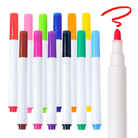 Marqueur effaçable à sec Queenstar 8 couleurs encre rouge et noire, non toxique, pour tableau blanc, fournitures de bureau, école, ensemble avec logo personnalisé