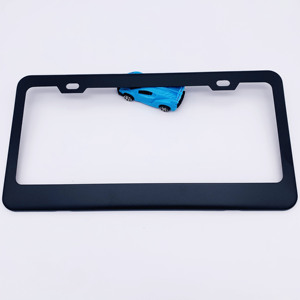 Khung Biển Số Bằng Kim Loại Thép Không Gỉ Mạ Crôm Hạng Nặng Tùy Chỉnh Hoặc Trống - Product Image 4